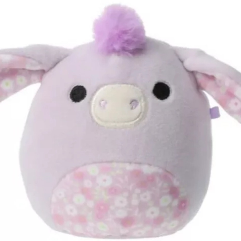 Squishmallows Easter Delzi the Donkey 4-Inch Plush